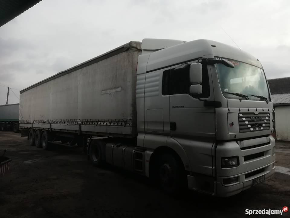 Naczepa samochodowa burtofiranka Kamionka