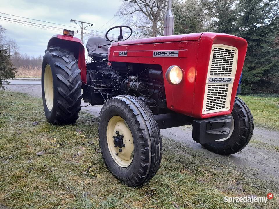 URSUS C360 zarejestrowany