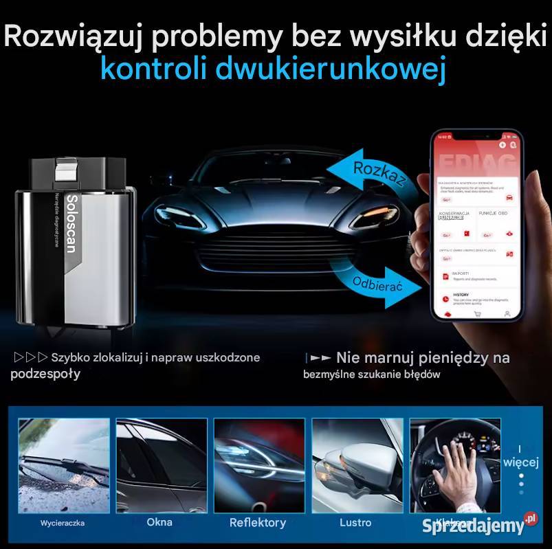 Interfejs diagnostyczny Kingbolen Soloscan Audi Interfejsy diagnostyczne łódzkie Piotrków Trybunalski