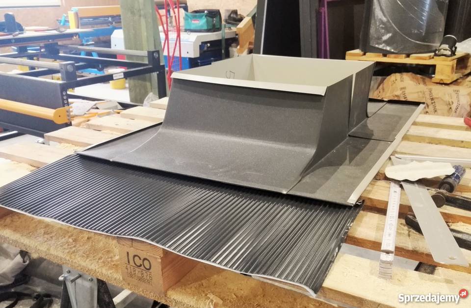 Obróbki kominówobróbka komina na wymiar Rudniki