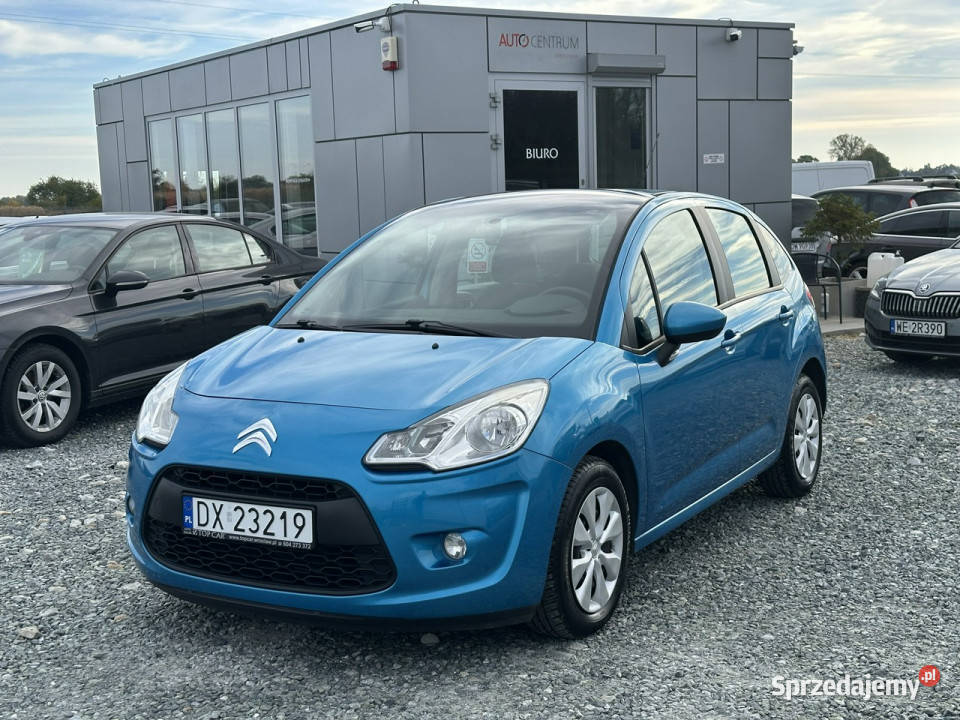 Citroen C3 1.4i 8V SOHC 73KM 2010r. 152 tys.km, klimatyzacja, tempomat II …