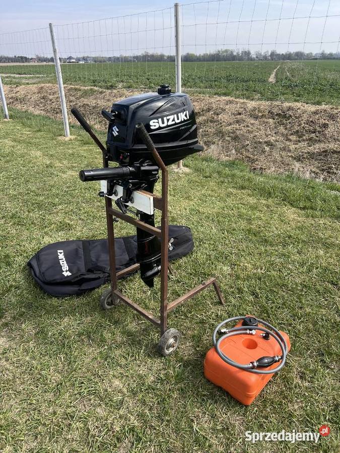 SUZUKI DF6AS Silnik zaburtowy 6 Brzeg