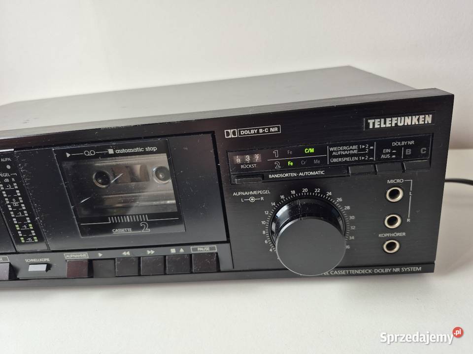 Telefunken HC 865 magnetofon kasetowy deck Jawor