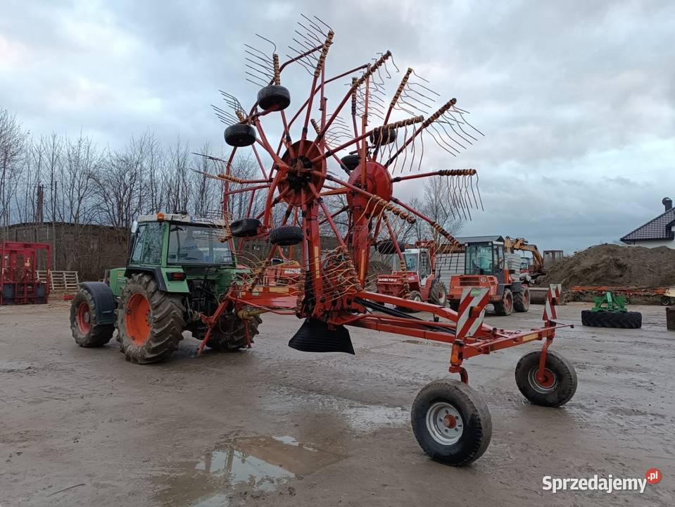 Zgrabiarka claas 780 kuhn Niemeyer fella warmińsko-mazurskie Rokitnik