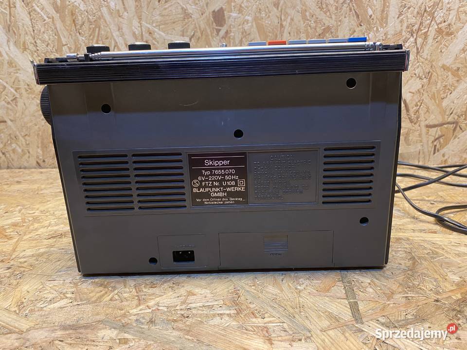 Radiomagnetofon Blaupunkt Skipper film pokazowy