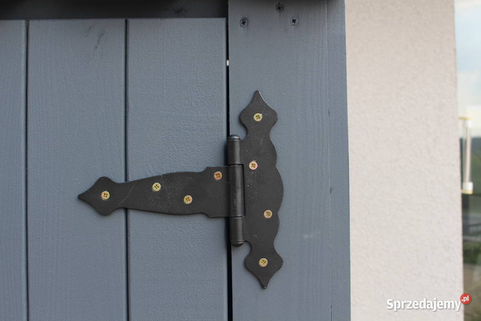 Drewutnia drewniana z domkiem narzędziowym Kielce