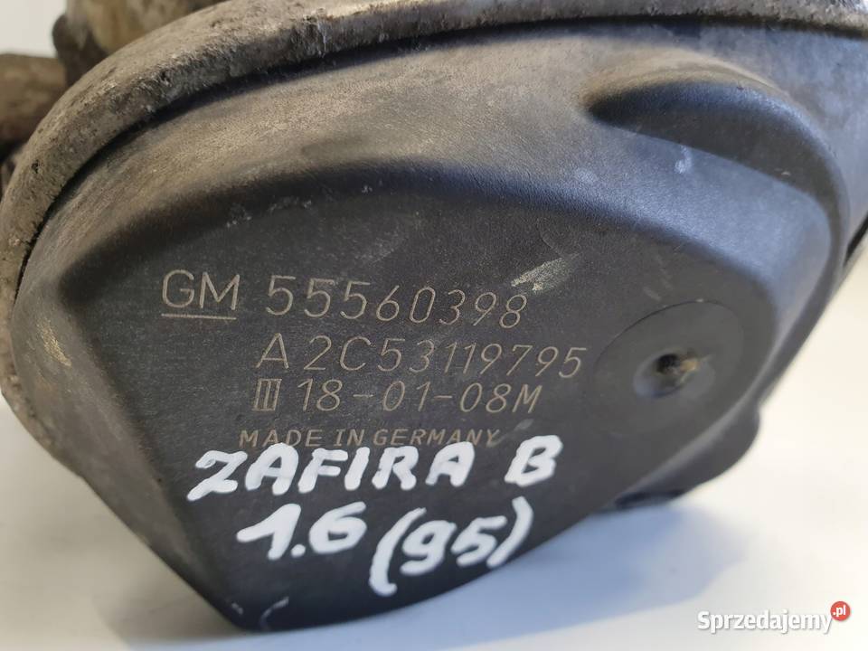 PRZEPUSTNICA Opel Zafira B 16 16V 55560398 Chełm sprzedam
