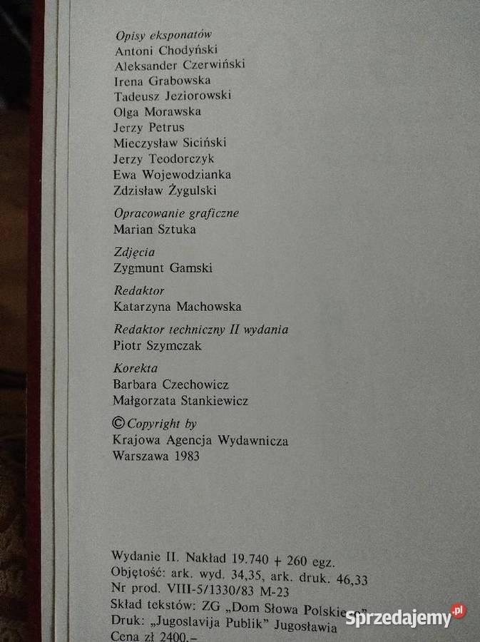 Album Stara broń w Polskich zbiorach Żory sprzedam