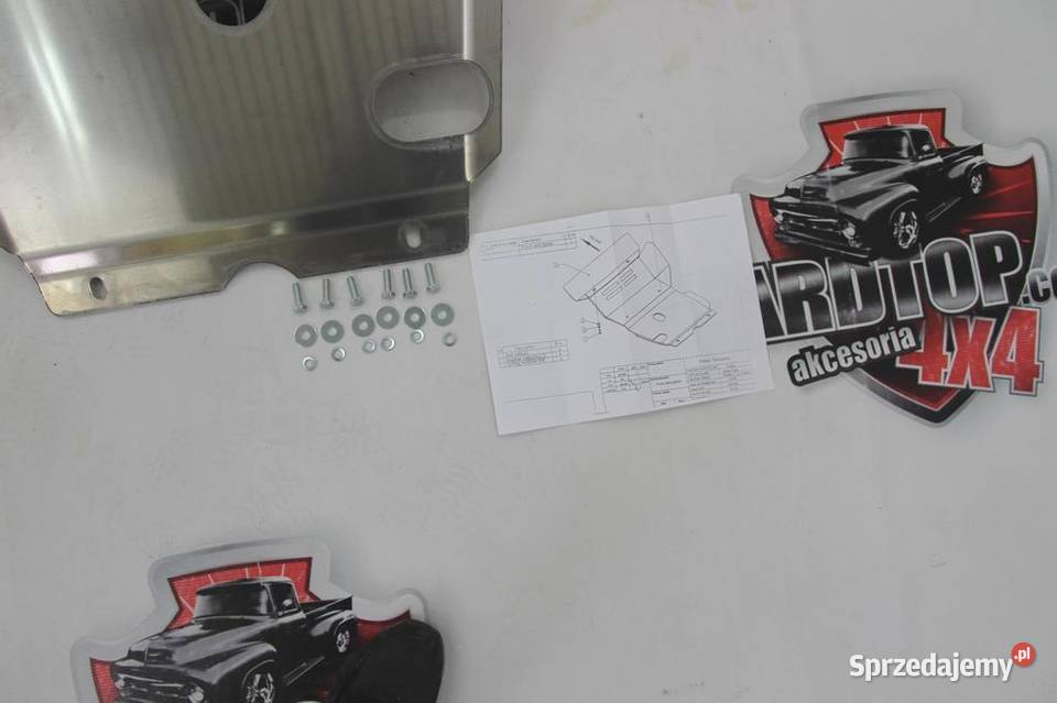 Osłona SKRZYNI Osłony REDUKTORA Aluminiowe