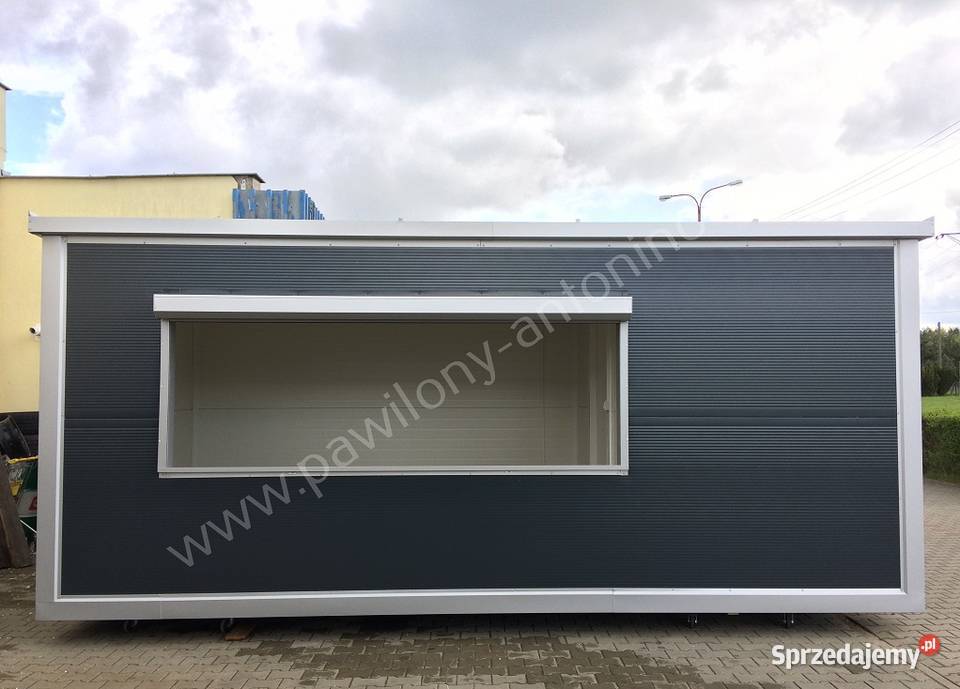 PAWILON GASTRONOMICZNY KONTENER HANDLOWY KEBAB śląskie Żywiec