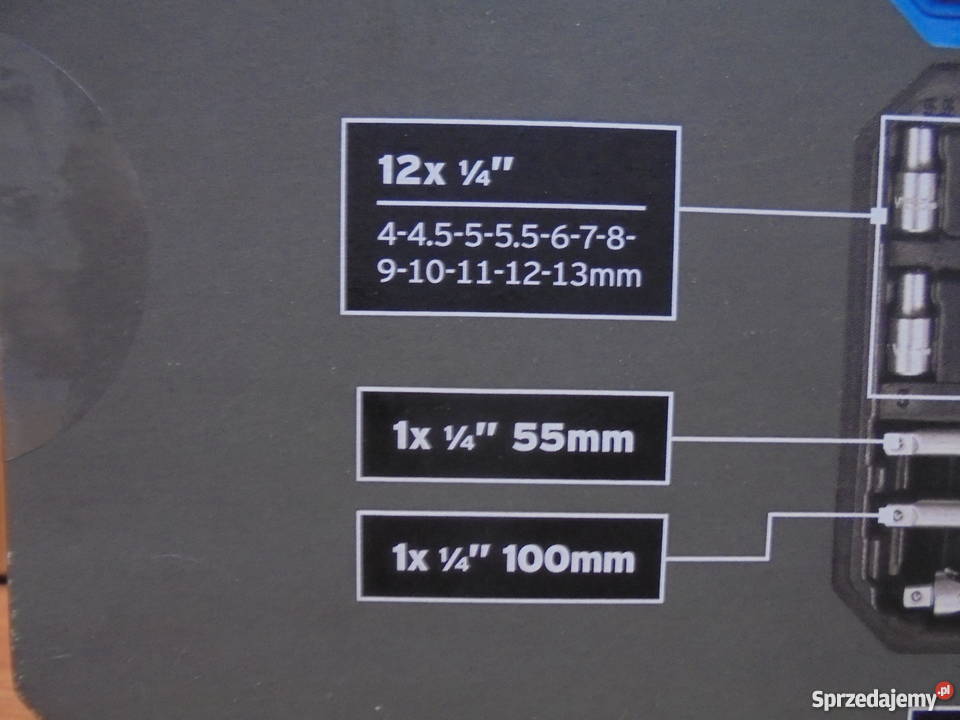 Klucze Nasadowe POWERFIX Nieużtwane sprzedam