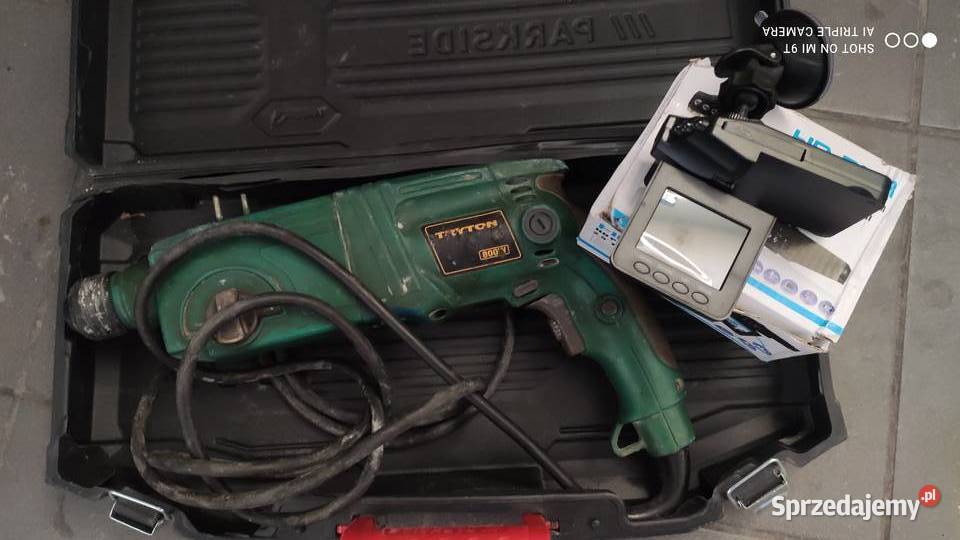 Młotowiertarka Tryton 800Wrejestrator jazdy Czemierniki
