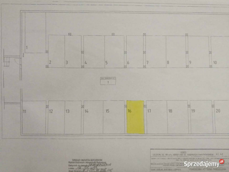Obniżka 24 Nowa Cukrownia miejsce postojowe w 15m2 zachodniopomorskie Szczecin