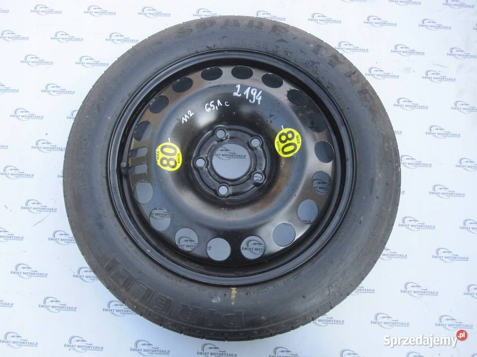 OPEL VECTRA C ASTRA H koło dojazdowe 1258516 99M Koła dojazdowe Kielce sprzedam