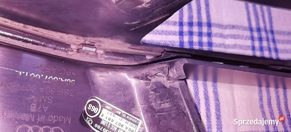 Kratka Zderzaka Lewa Audi Q5 SLine z Numerem