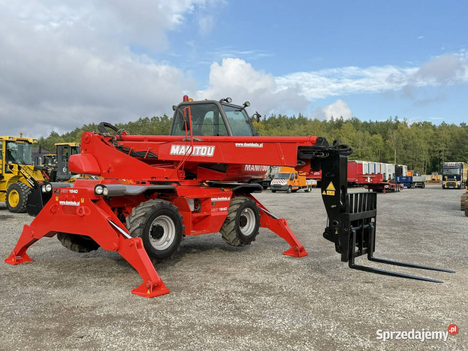 pozostałe Manitou MRT 1640 Easy ROTO Ładowarka Widełki