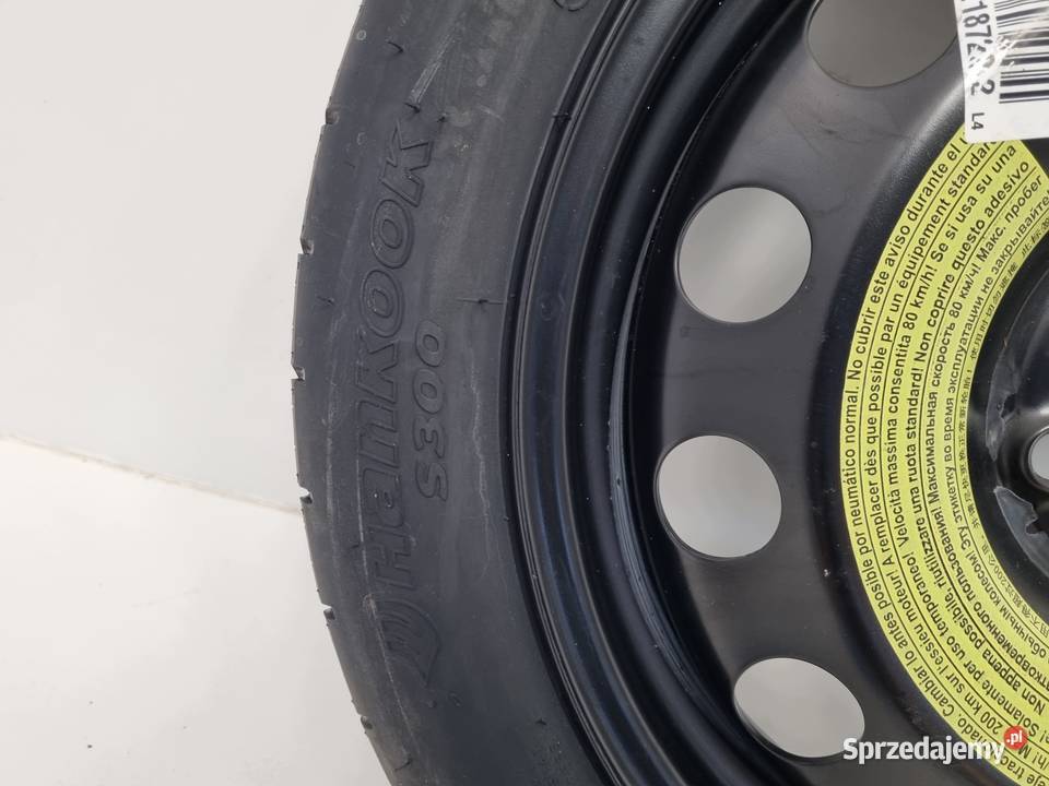 KOŁO DOJAZDOWE Audi Seat Vw Golf VI 12570 R16 Chełm