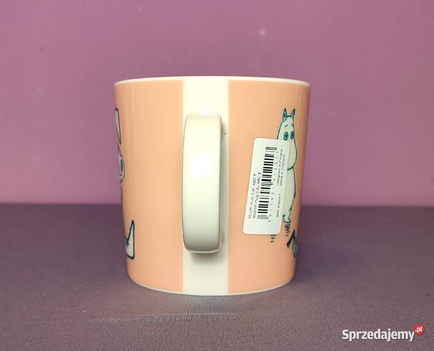MUMINKI kubek Moomin Arabia Finland 400 ml ABC E Kubki Jasień