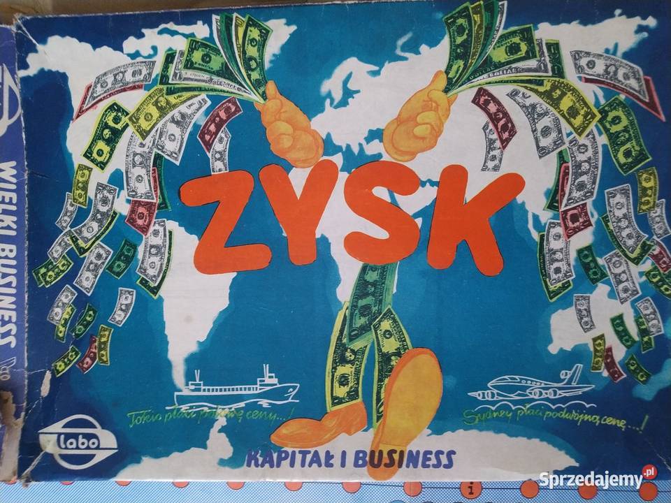 Zysk gra planszowa retro prl Kraków