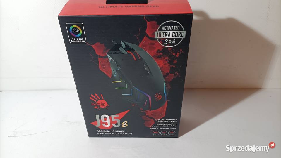 Mysz A4TECH Bloody J95s Katowice