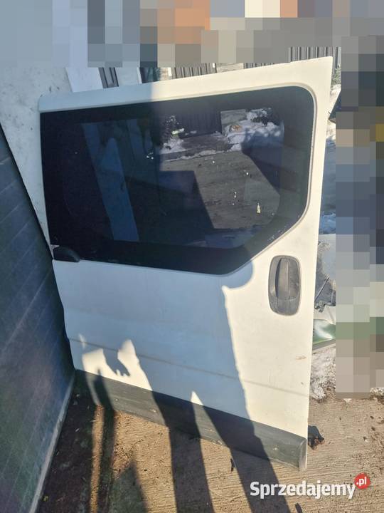 drzwi boczne przesuwne tylne Renault Trafic Opel Bodzentyn sprzedam