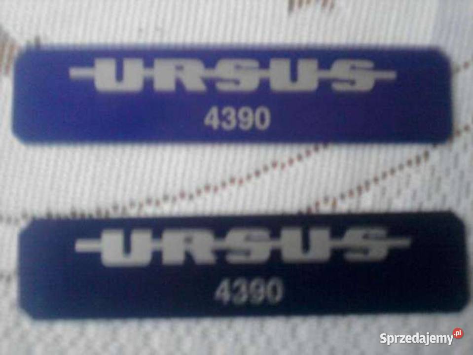 Ursus silnik 4390 oryginalna tabliczka silnika Lublin