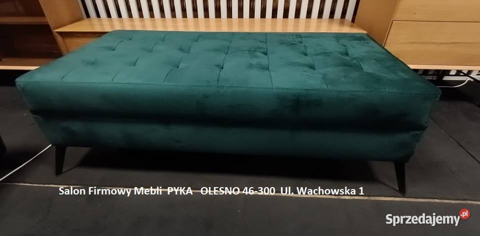 HIT Pufa 140 PIKOWANA z pojemnikiem OUTLET Meble opolskie Olesno