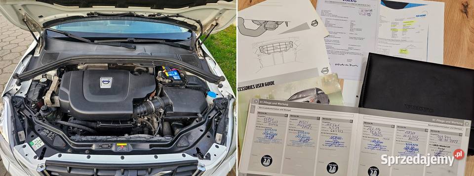 Volvo XC 60 24 D5 215 AWD 2012 r Bogate wielofunkcyjna kierownica Ostrów Wielkopolski sprzedam