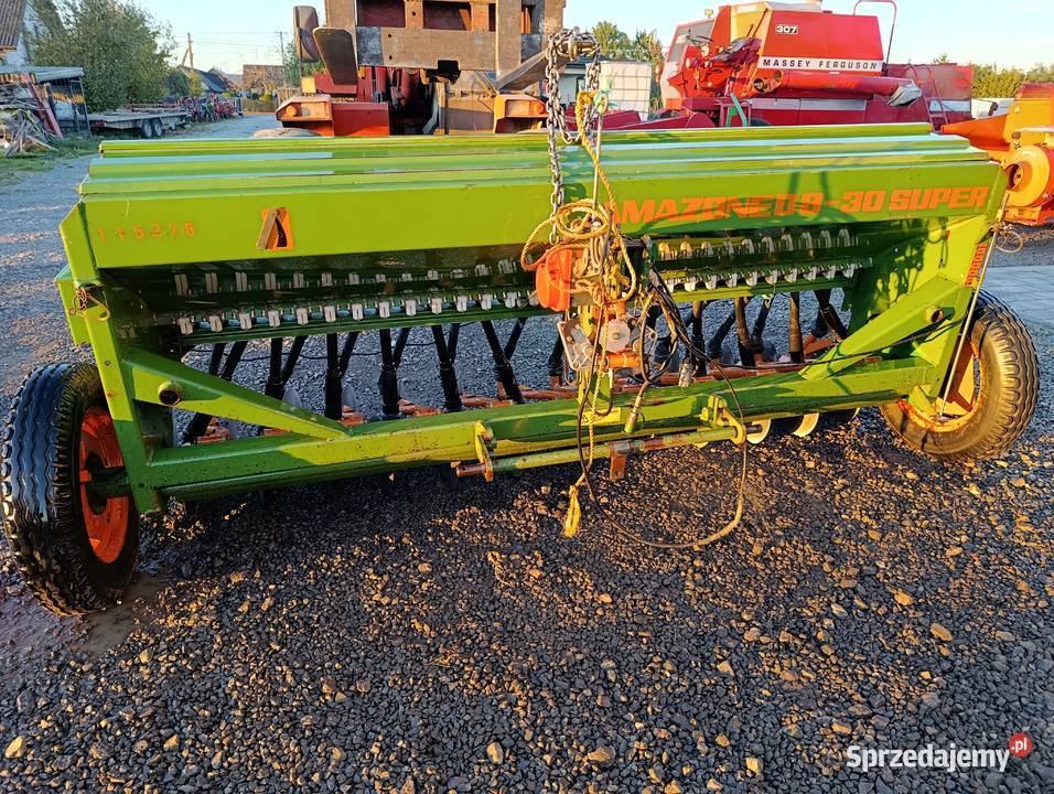 Siewnik zbożowy talerzowy lemken amazone hassia Borki