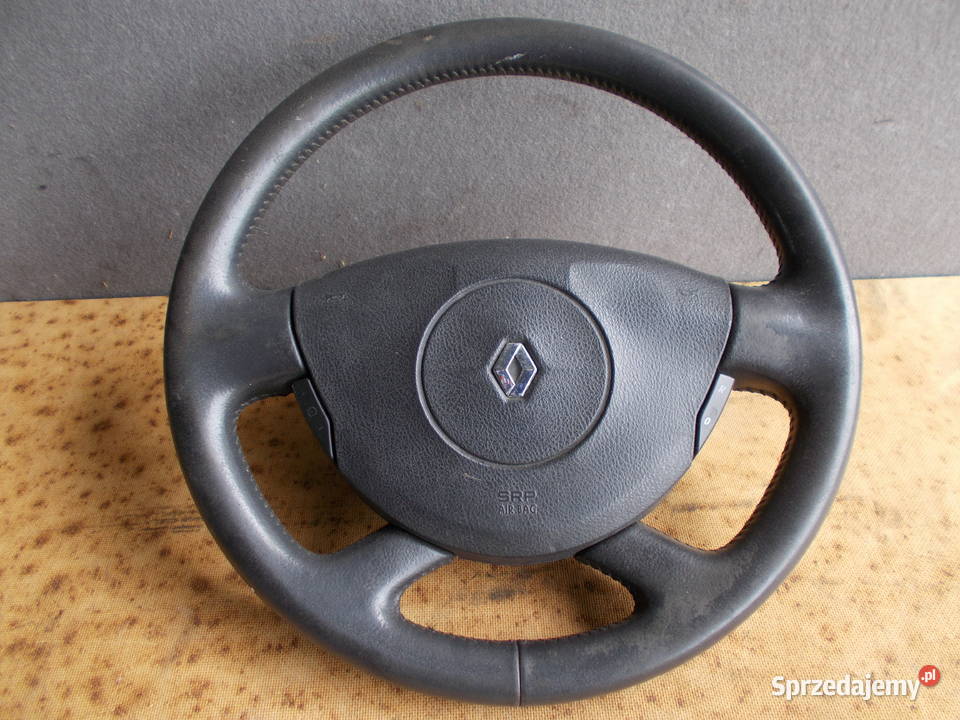 renault LAGUNA 2 02r 18 16v kierownica skórzana lubelskie Zamość