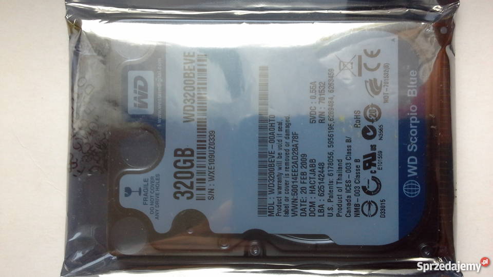 Dyski HDD Western Digital różne rodzaje Zabrze