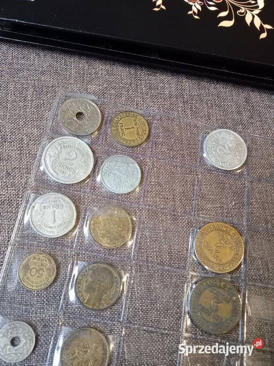 Monety Francja podlaskie Augustów