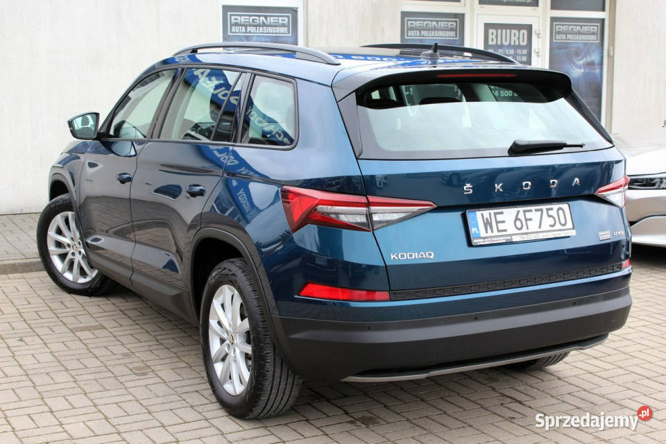 koda Kodiaq 4x4 SalonPL FV23 DSG Ambition LED podgrzewane fotele mazowieckie Sokołów