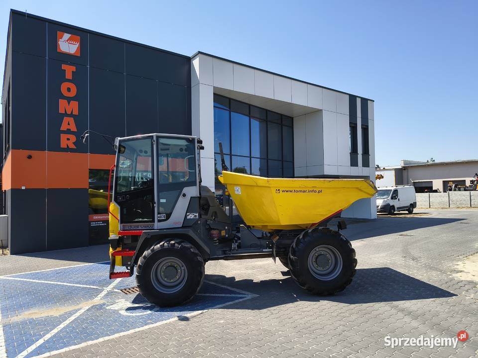 WOZIDŁO BUDOWLANE OBROTOWE 9 TON Z KABINĄ WACKER Krotoszyn sprzedam