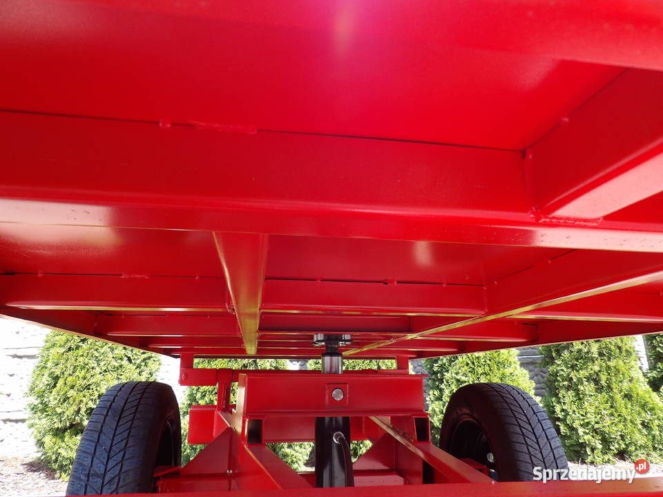 Przyczepa do mini traktorka z wywrotem 250 x 120 nieuszkodzony sprzedam
