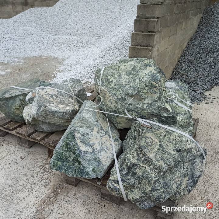 Kamień do Gabionu Zielony do ogrodu Ogrodzenie z pomorskie Bydgoszcz sprzedam