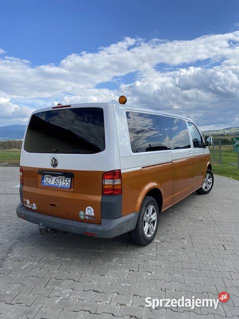 Wolksvagen T5 Caravella Autobusy i minibusy śląskie