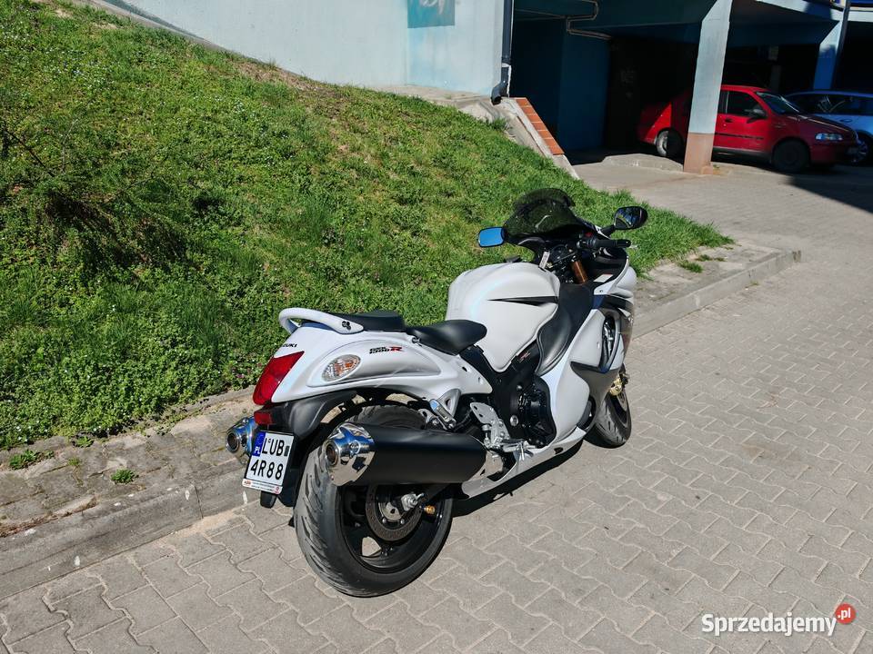 Suzuki Hayabusa Gsx 1300 R White Ice Blue 2010 Lublin