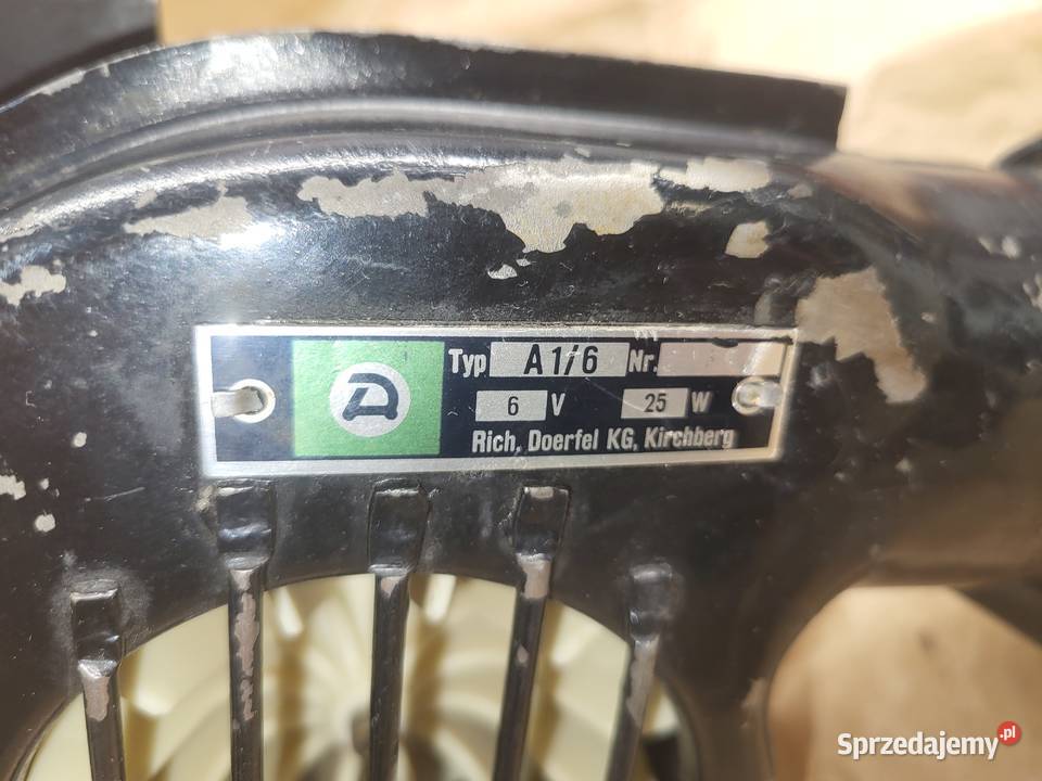 Trabant 601 Nowa dmuchawa wentylator nawiew Motoryzacja