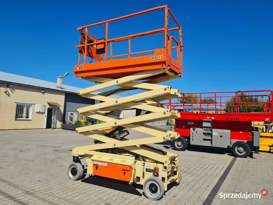 Podnośnik elektryczny nożycowy JLG 2646EC 2018 Dąbrowa Tarnowska