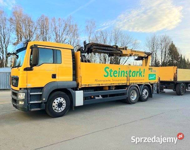 Skrzynia z dzwigiem Man TGS 6x4