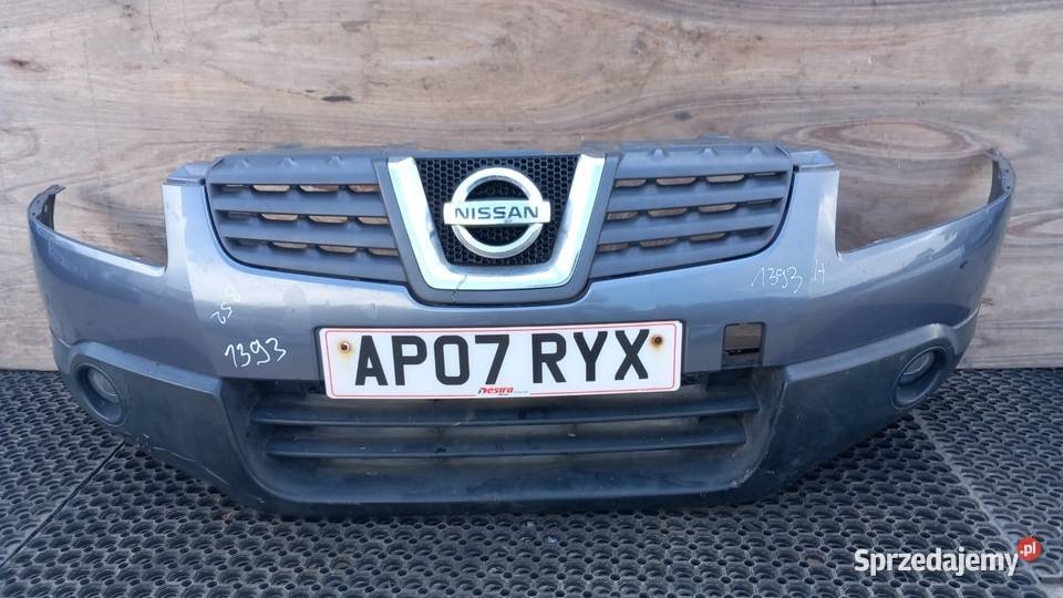 NISSAN QASHQAI J10 ZDERZAK PRZÓD B52 HALOGEN