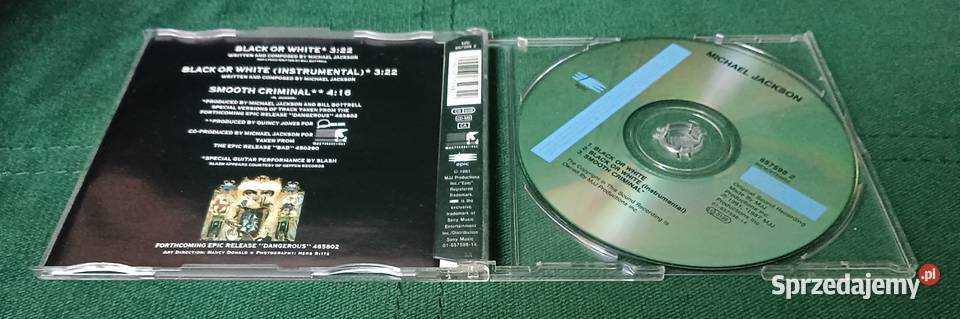 Michael Jackson Black or white singiel MaxiCd Zbylitowska Góra