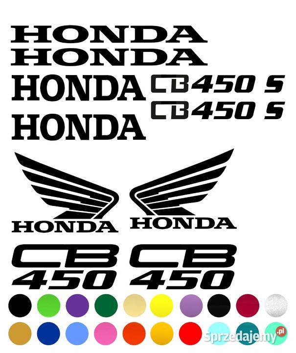 Naklejki Zestaw Honda 600CBR 900RR 929 F4i 125R Gorzów Wielkopolski