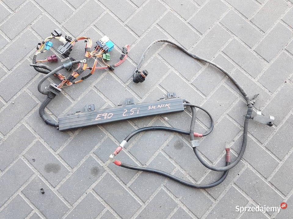 BMW E90 E91 25 BENZYNA WIAZKA PRZEWODOW KLEMA Turek