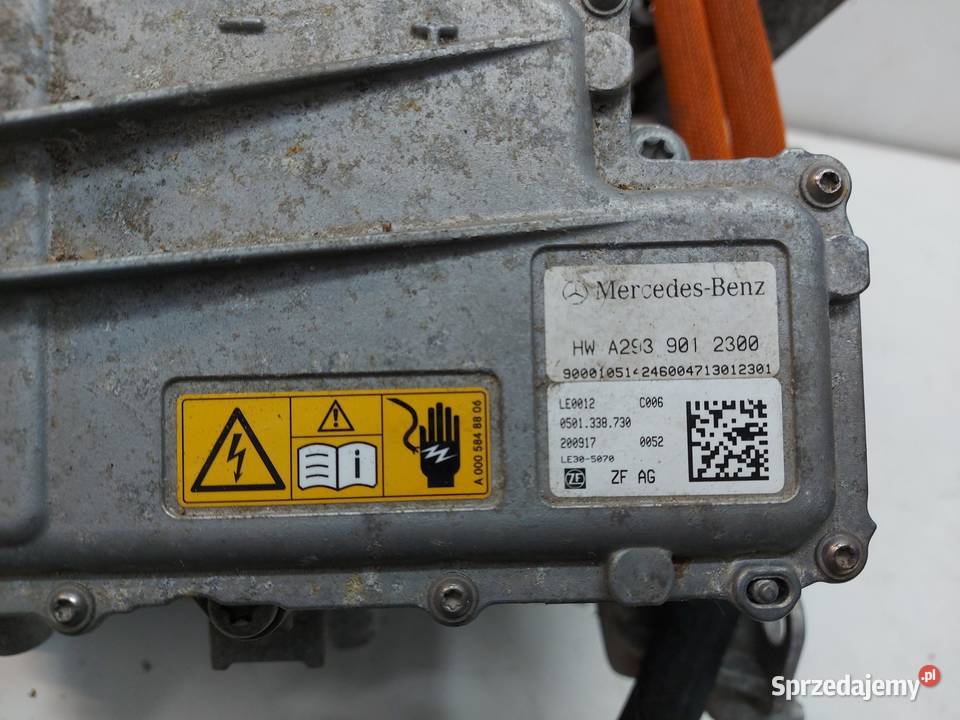 Mercedes EQC 400 W293 SILNIK ELEKTRYCZNY PRZÓD osobowe sprzedam
