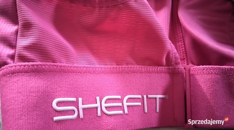 Stanik Sportowy Różowy Damski SHEFIT SM M Nowa Sól