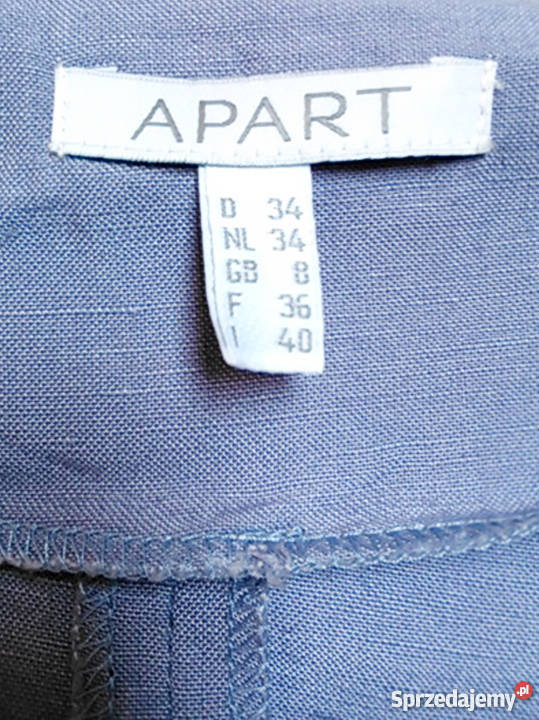 Apart 34 XS nowa tunika len haft Lublin