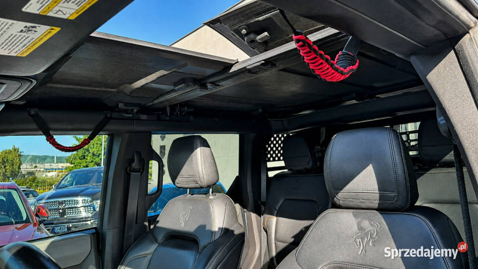 Ford Bronco BadLands 27 V6 335 4x4 Kam360 centralny zamek Gdynia
