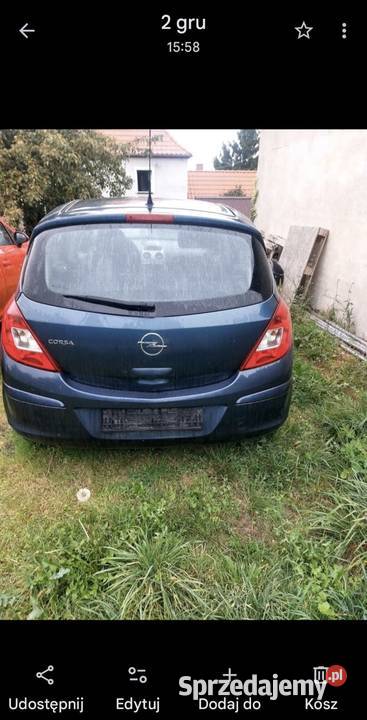 Opel Corsa 12 benzyna 2009r Lubań